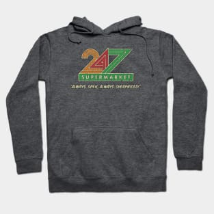 24/7 Supermarket 1984 Hoodie